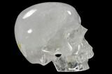Realistic, Polished Quartz Crystal Skull #116333-3